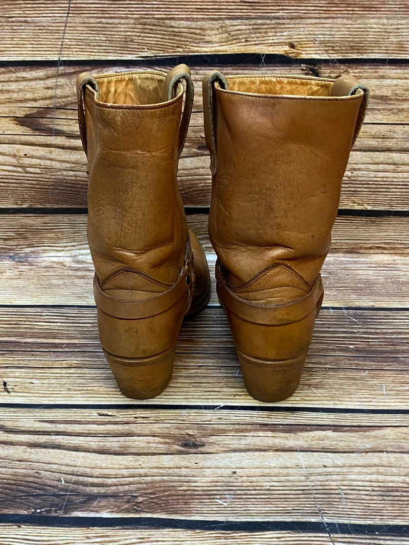 Lederstiefel Vintage Braun Gr.42