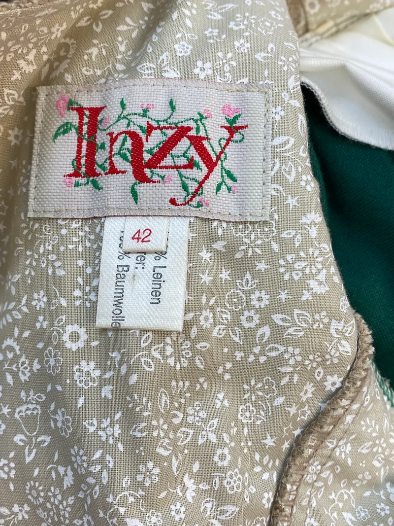 Historisches Theaterkleid Grün – Volksstück / Alpenstil Gr. 42