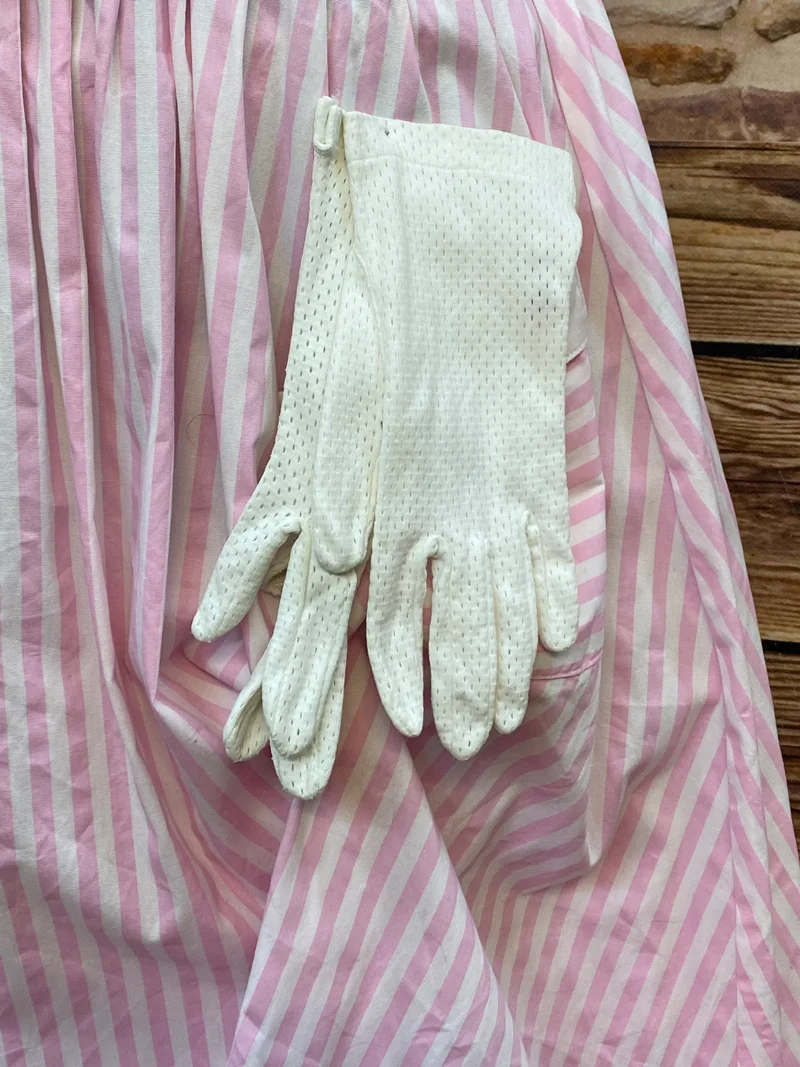 50er Jahre Kleid 4-teilig – Größe 38