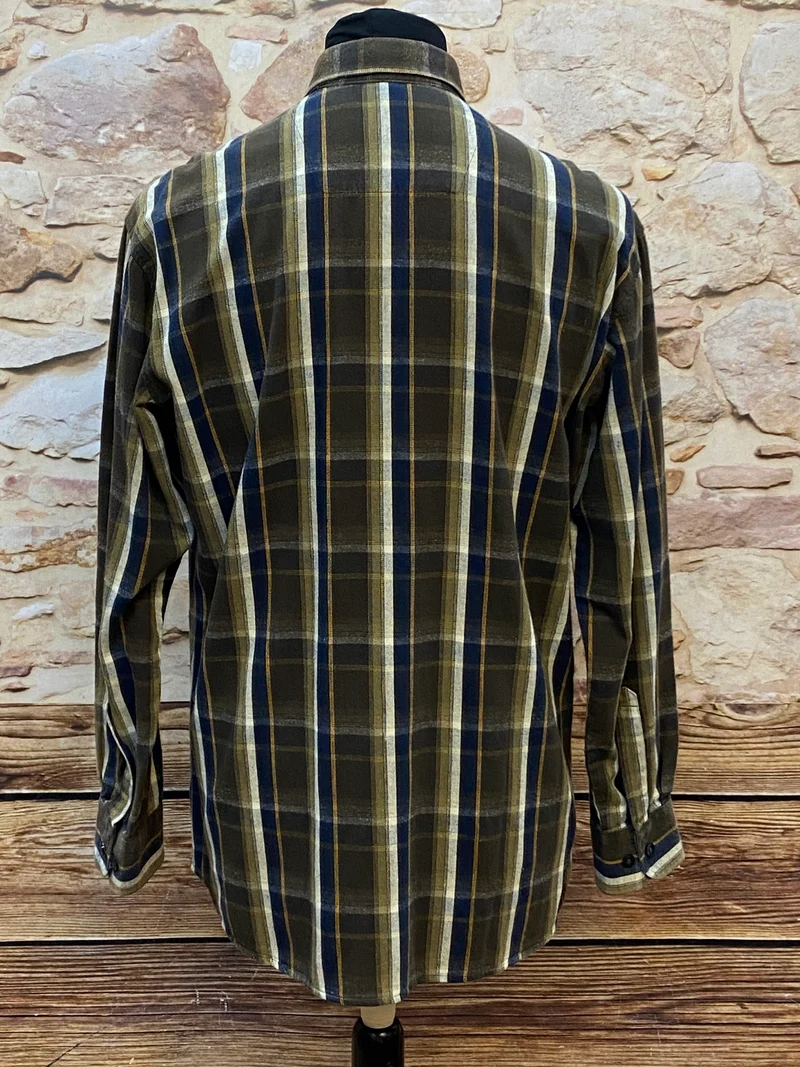 Kariertes Vintage-Hemd von King's Road Gr.39 Langarm