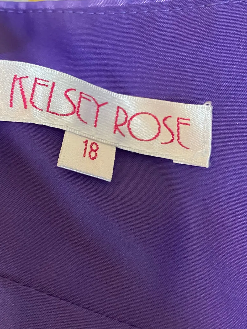 Brautmutterkleid lila mit Bolero Kelsey Rose Gr. 42