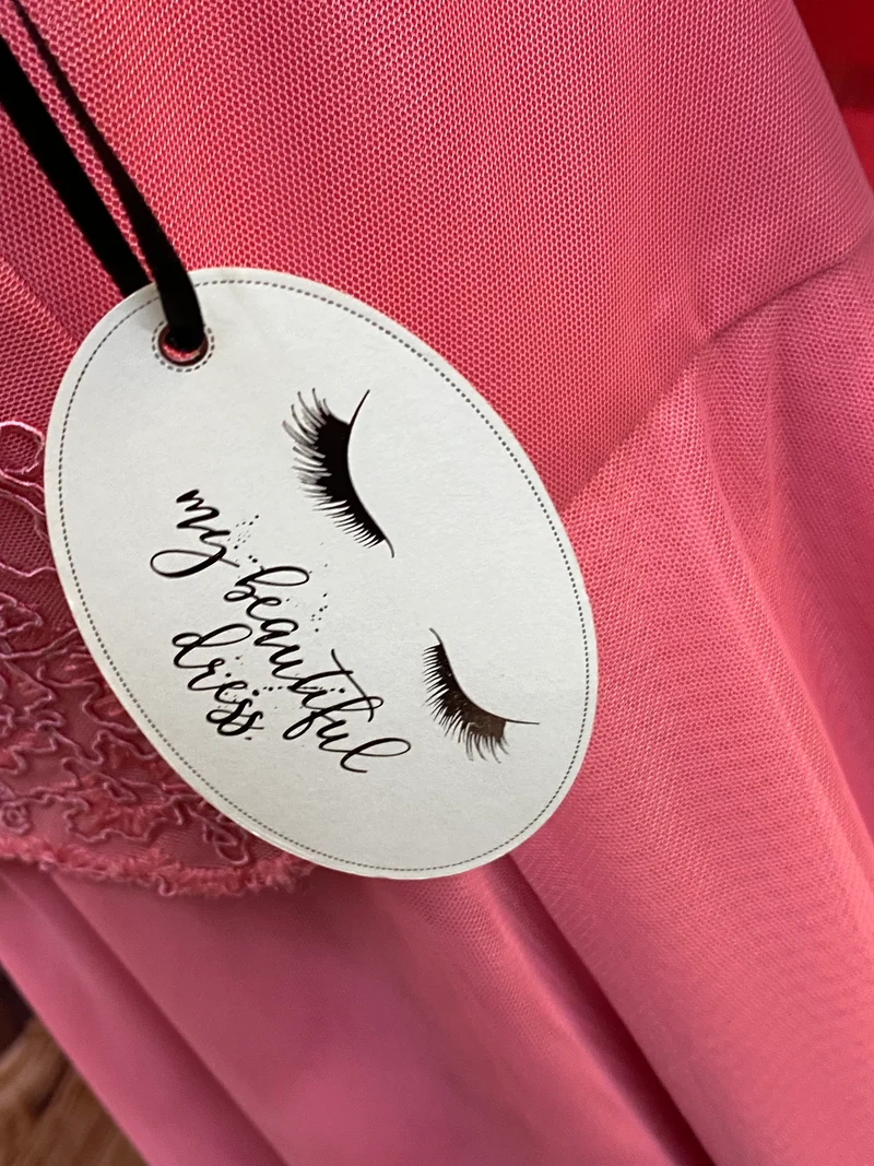 Cocktailkleid rosa Spitze Vera Mont Gr. 42 elegant