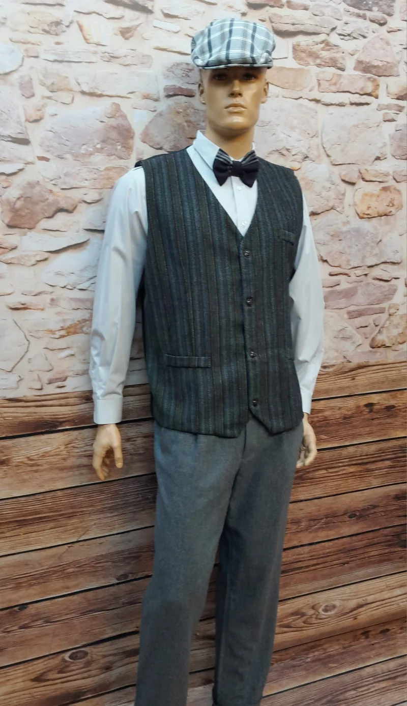 20er Jahre Herren Outfit Gr. 54 im britischen 1920er-Jahre-Stil