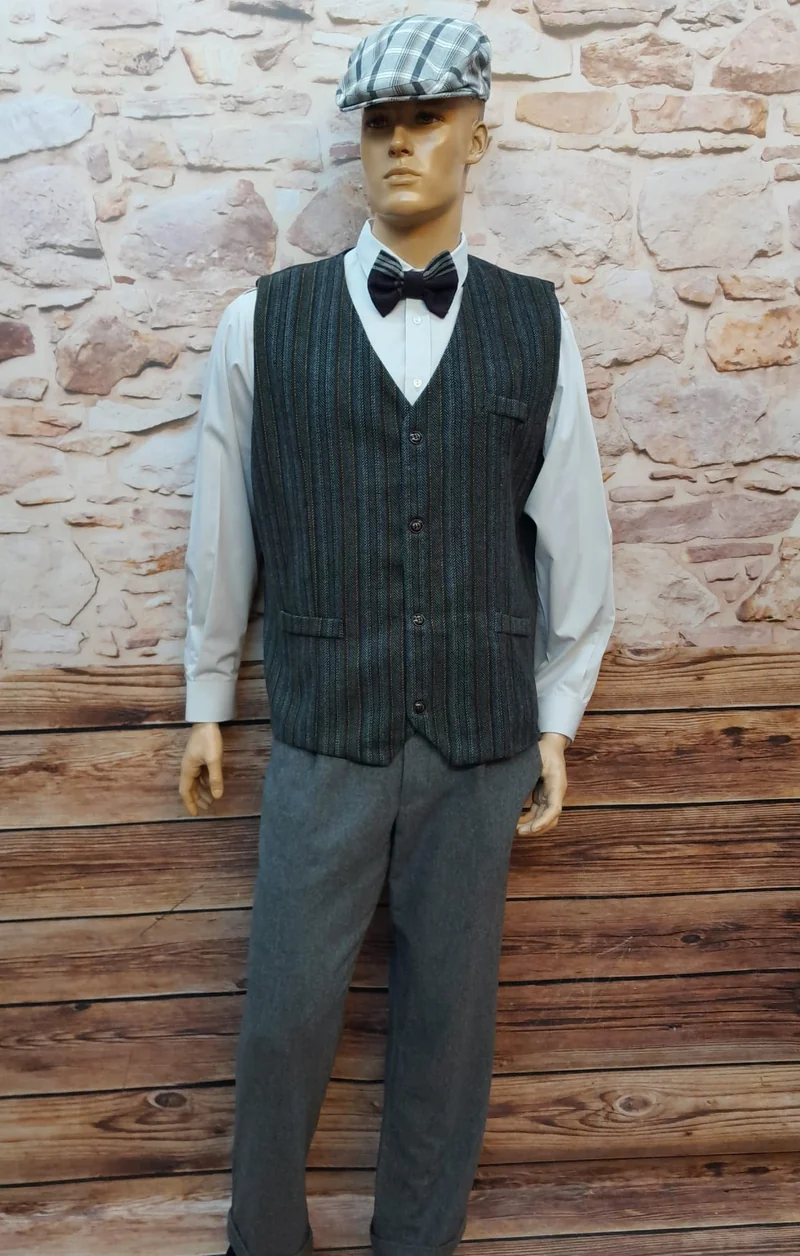 20er Jahre Herren Outfit Gr. 54 im britischen 1920er-Jahre-Stil
