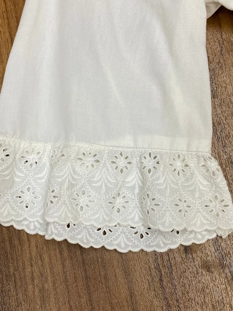 Vintage Dirndlbluse - Gr.46