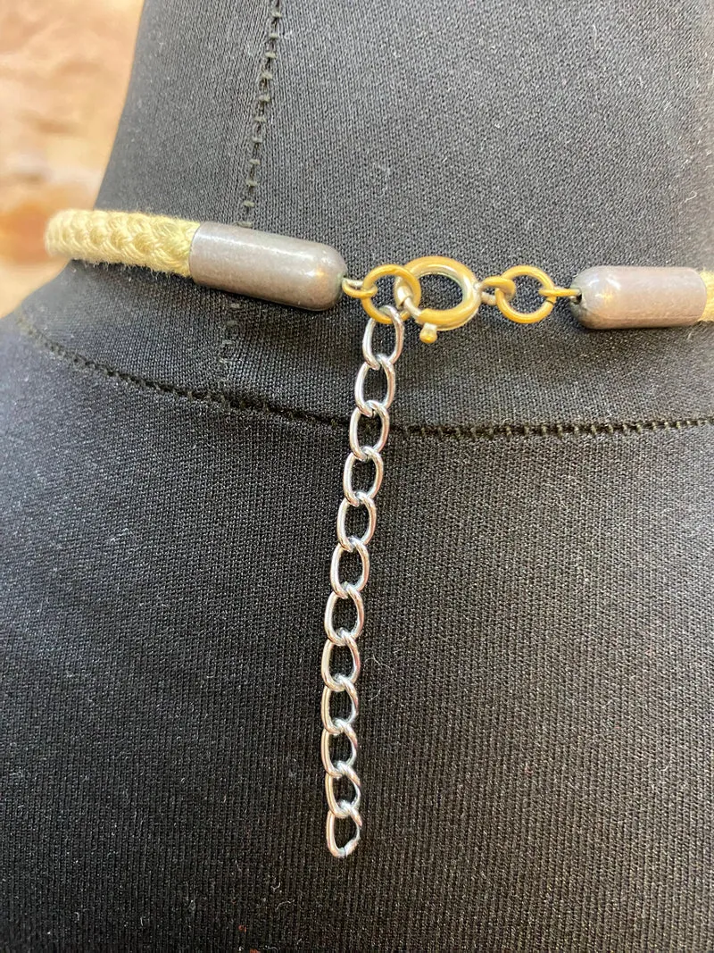 Trachtenkette beige - Damen - Herzanhänger