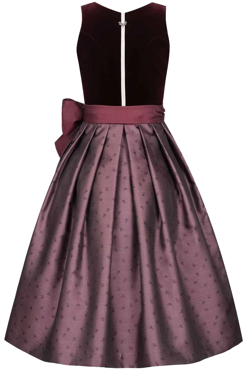 Samt Dirndl midi