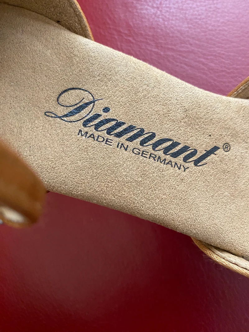 Vintage-Schuhe Tanzschuhe von Diamant Gr.37