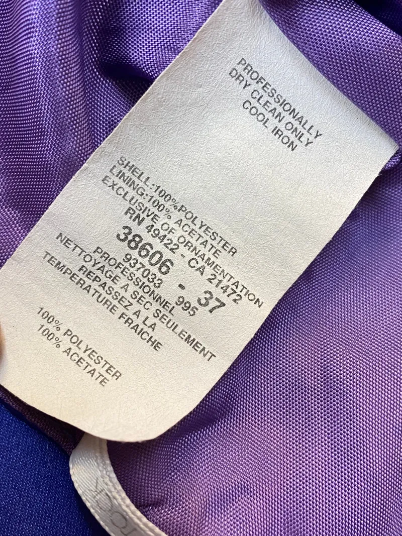 Abendkleid in königsblau Gr.40