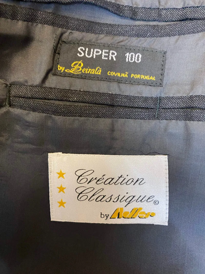 Vintage Doppelreiher-Anzug Herren Gr. 58 – 30er/40er Stil