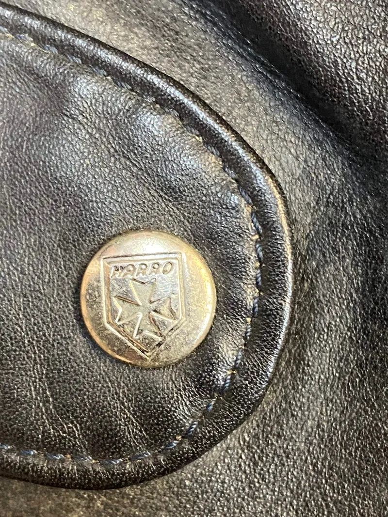 Antike Cabriohaube Herren Schwarz Gr. 56 – 20er Jahre Stil