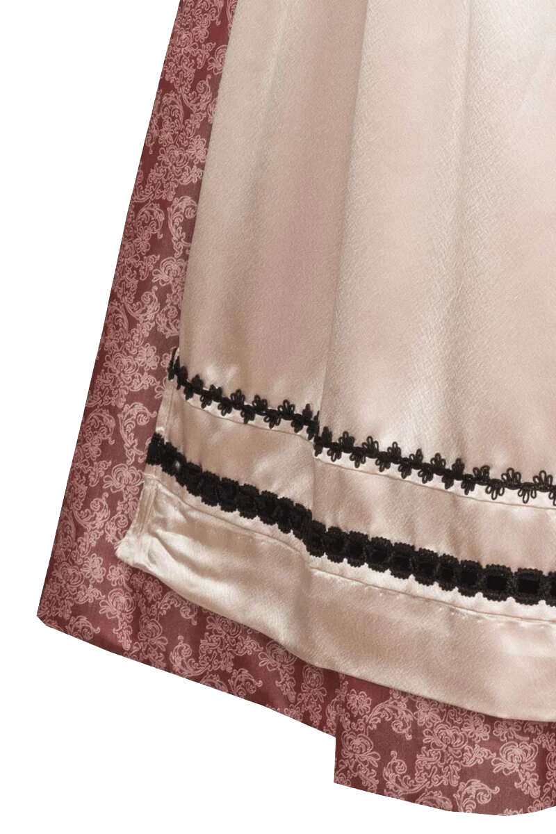 Hochgeschlossenes Dirndl Midi