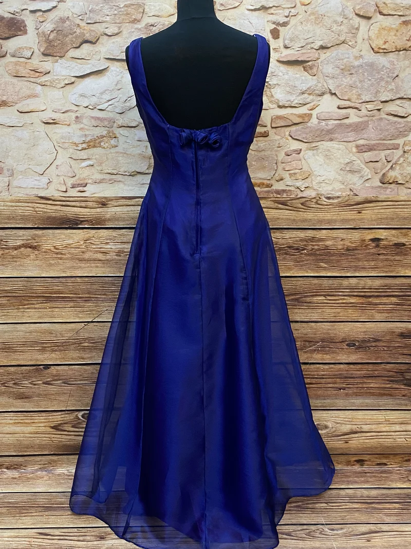 Abendkleid Vintage Gr.38 Königsblau, Unterwassershooting