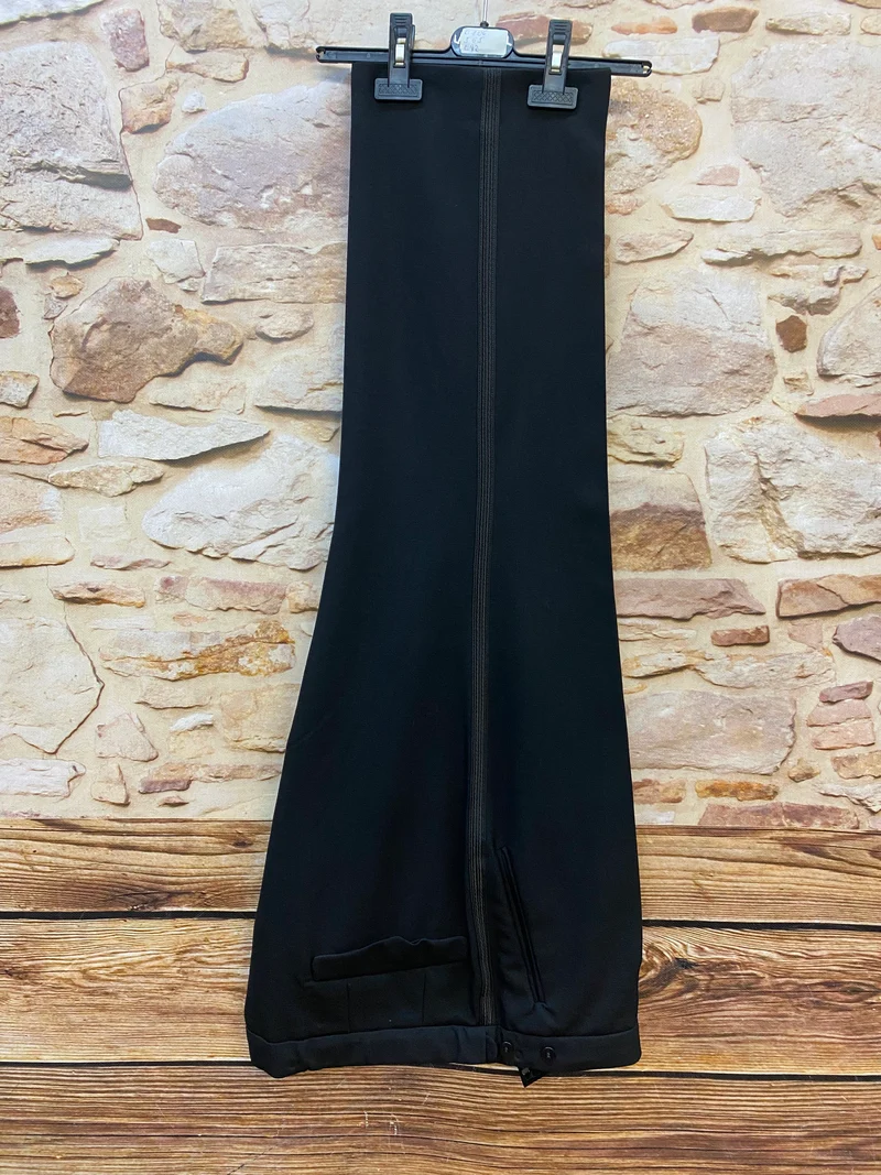 Smokinghose Vintage schwarze Hose Gr.58