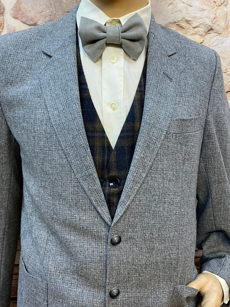 Vintage Outfit Größe 50 Schurwolle im britischen 1920er-Jahre-Stil