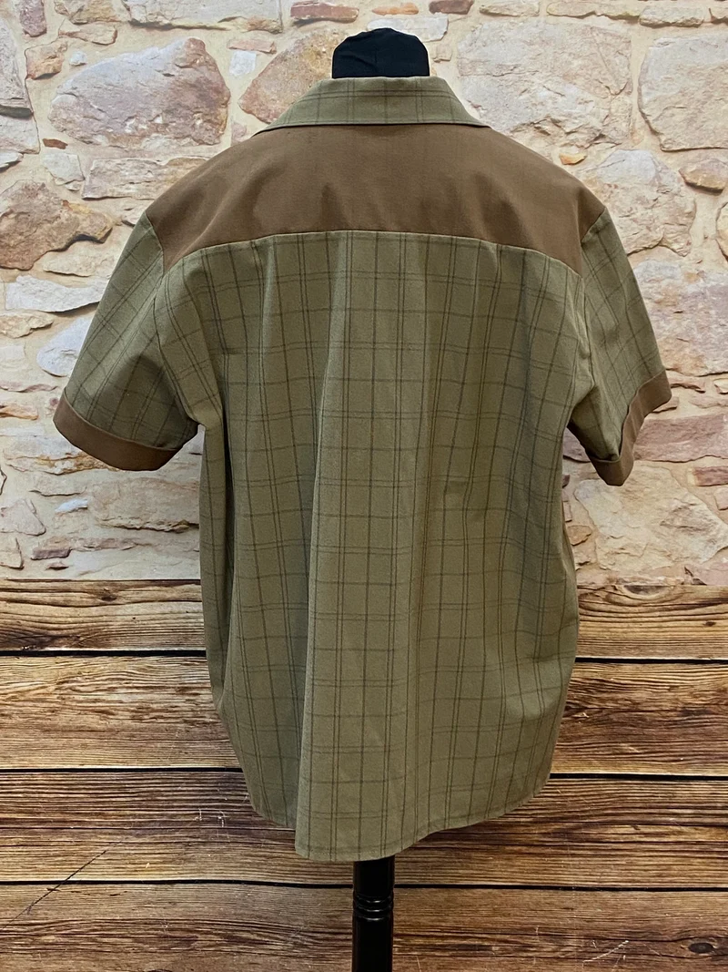 Rockabilly Shirt Bowlinghemd Herren Unikat Handmade Gr.L/XL