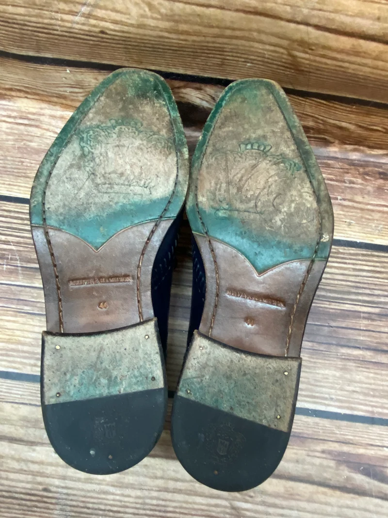 Melvin & Hamilton Vintage Schuhe Herren Gr.44 dunkelblau