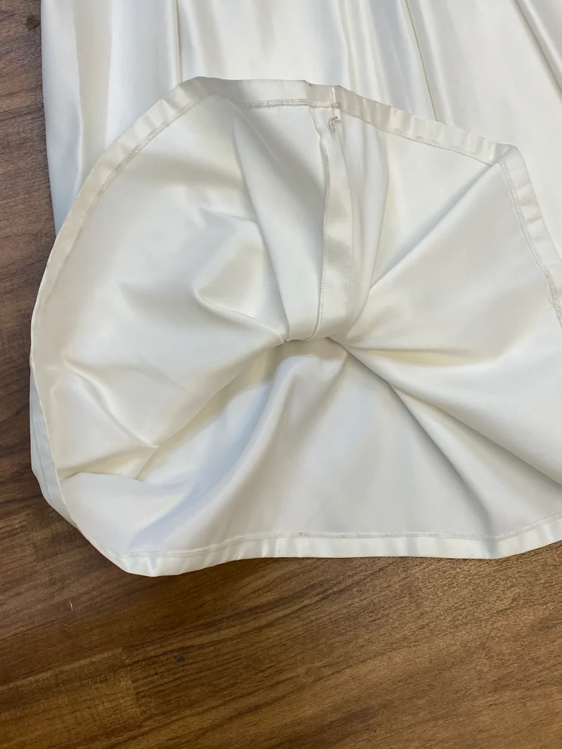 Vintage Brautkleid creme Gr. 42 – Lohrengel Cassel