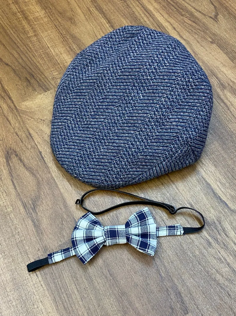 Hochwertiges Vintage Outfit im 20er-Jahre Stil– Doppelreiher, Gr. 50 (6-teilig)
