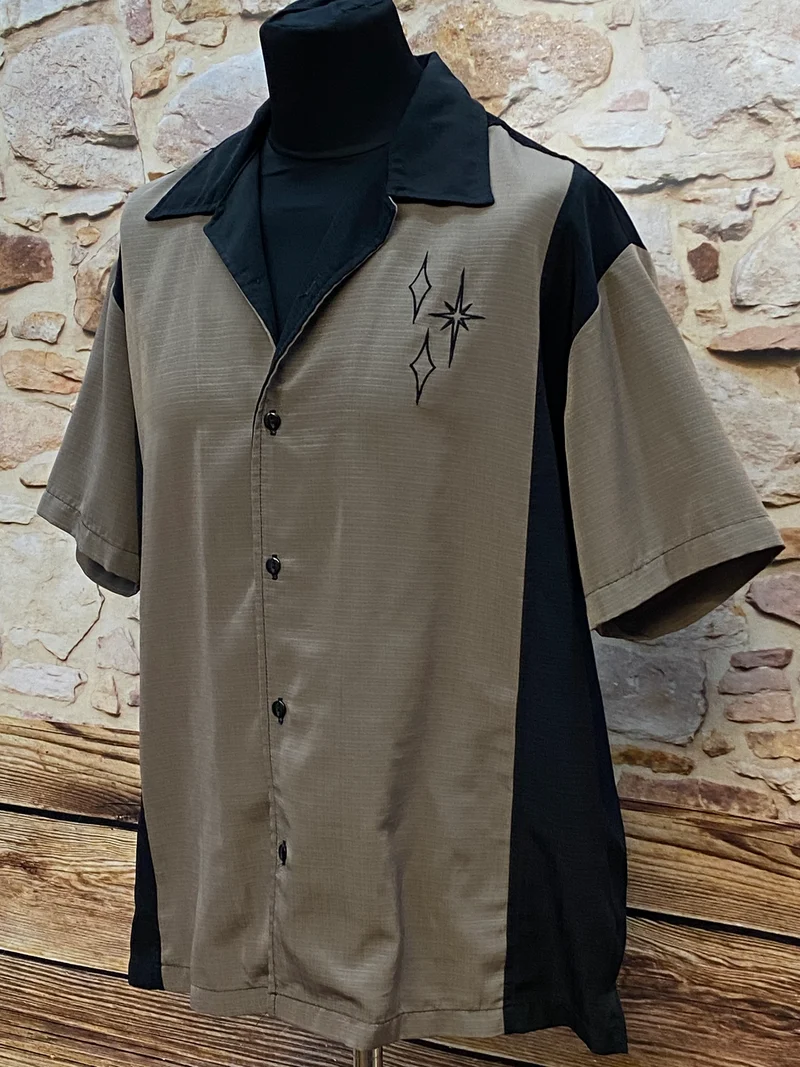 Steady Clothing - Classic Cruising Bowling Shirt Hemd Gr.XL Vintage