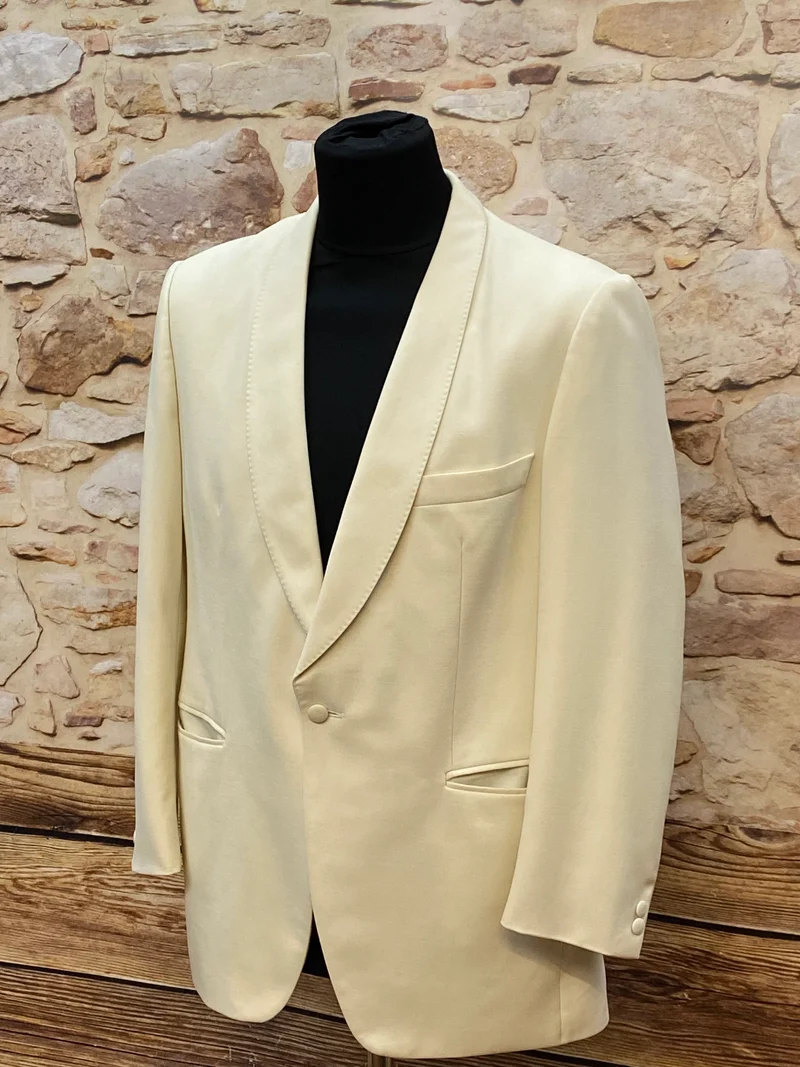 Dinner - Jacket – Creme – Vintage - Gr.48