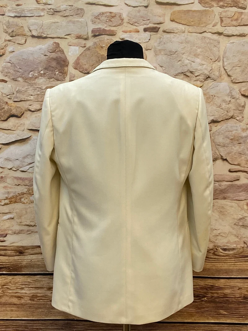 Dinner - Jacket – Creme – Vintage - Gr.48