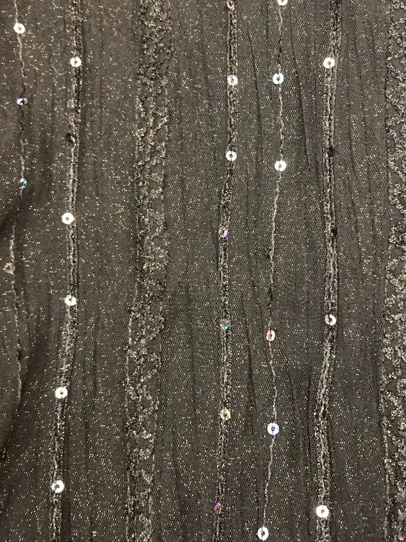 Flapperkleid Schwarz Gr. 36 mit Kopfschmuck
