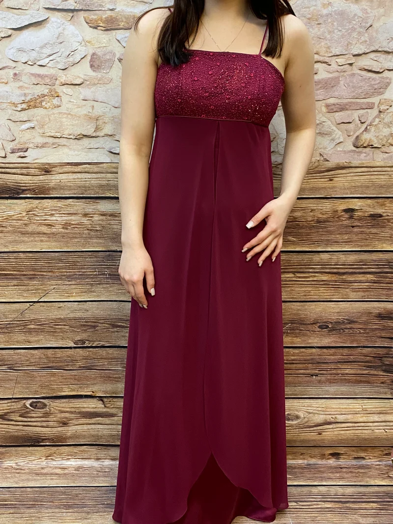 Poly USA Abendkleid – Größe 34 (S) – ungetragen