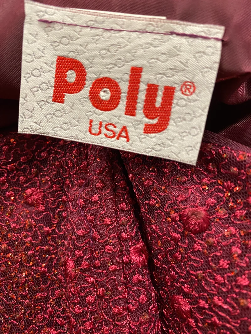 Poly USA Abendkleid – Größe 34 (S) – ungetragen