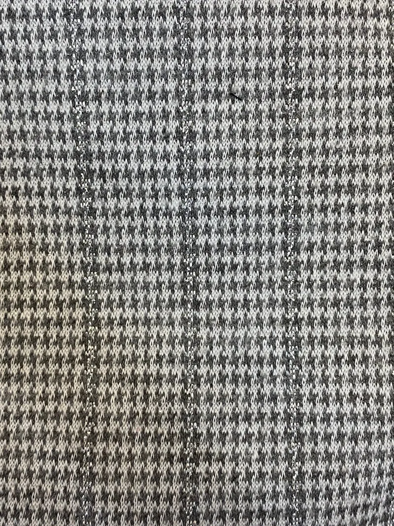 Swingkleid 60er Jahre Stil grau weiß Gr.44, Vintage