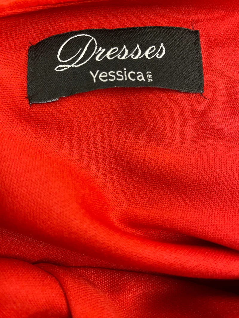 Abendkleid rot lang elegant Yessika Gr. 36