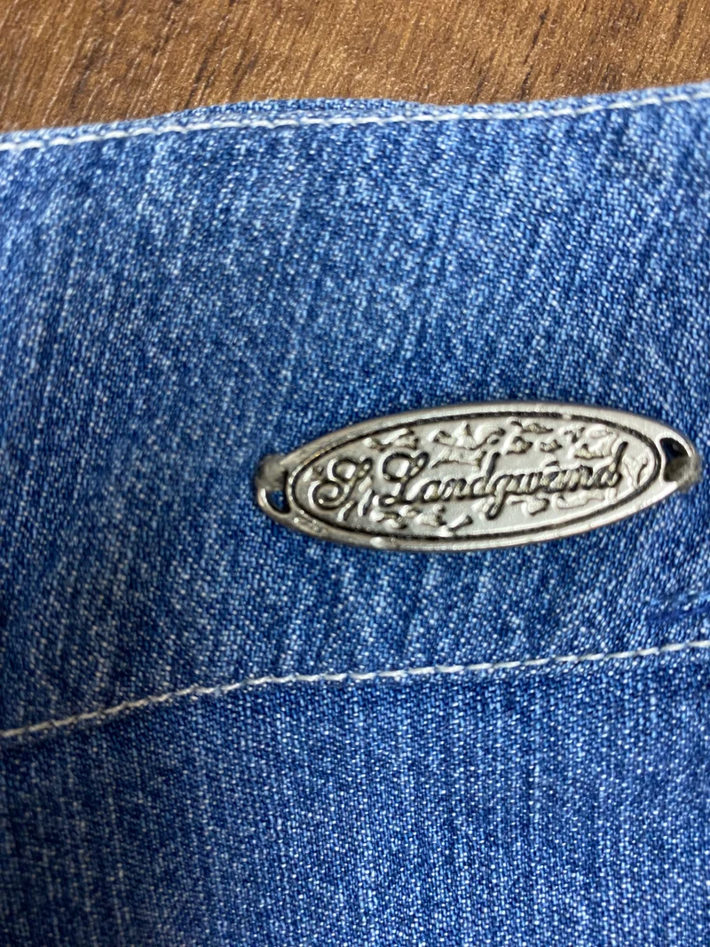 Trachtenrock – Blau Beige - Landhausstil
