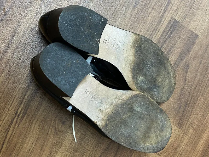 Vintage-Schuhe Gr.41 (7 1/2) Marco Polo zweifarbig