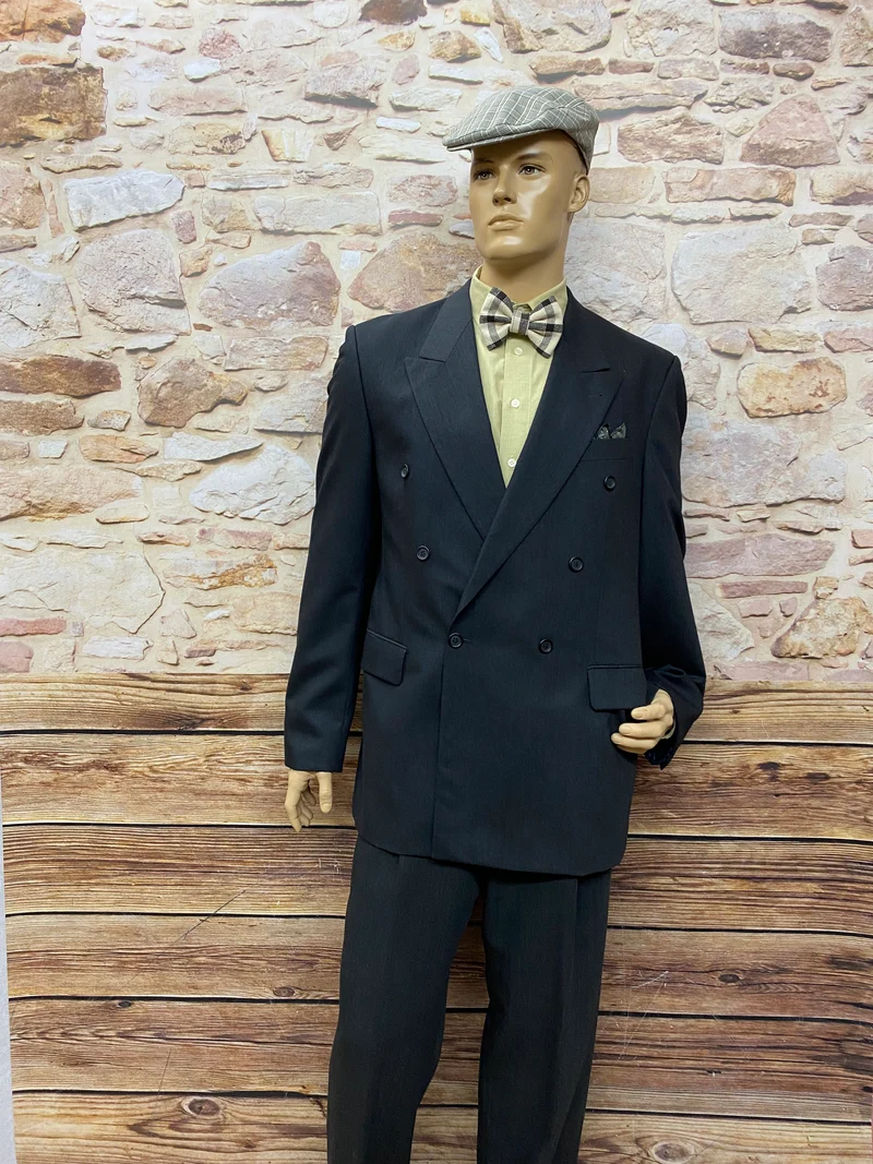 20er Jahre Vintage Anzug-Set (Gr. 102) – 6-teilig