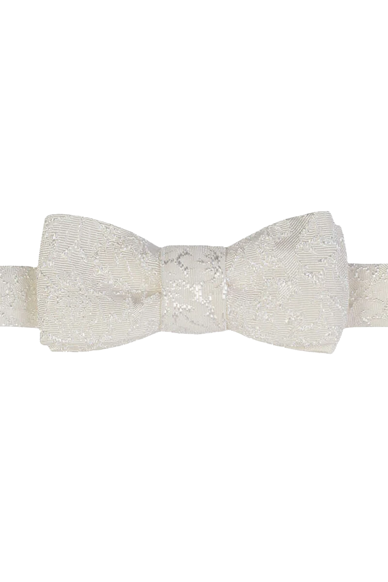Festliche Kinder-Fliege creme