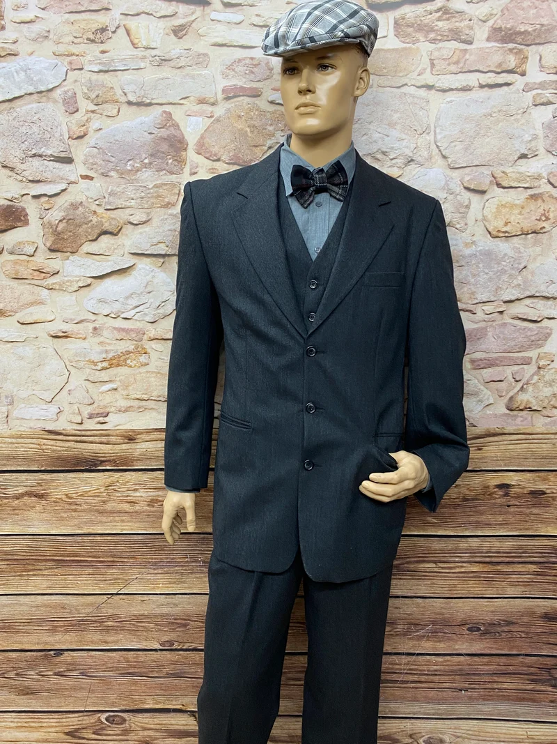 Komplett Outfit 6-teilig im 20er Jahre Stil– Gr. 102