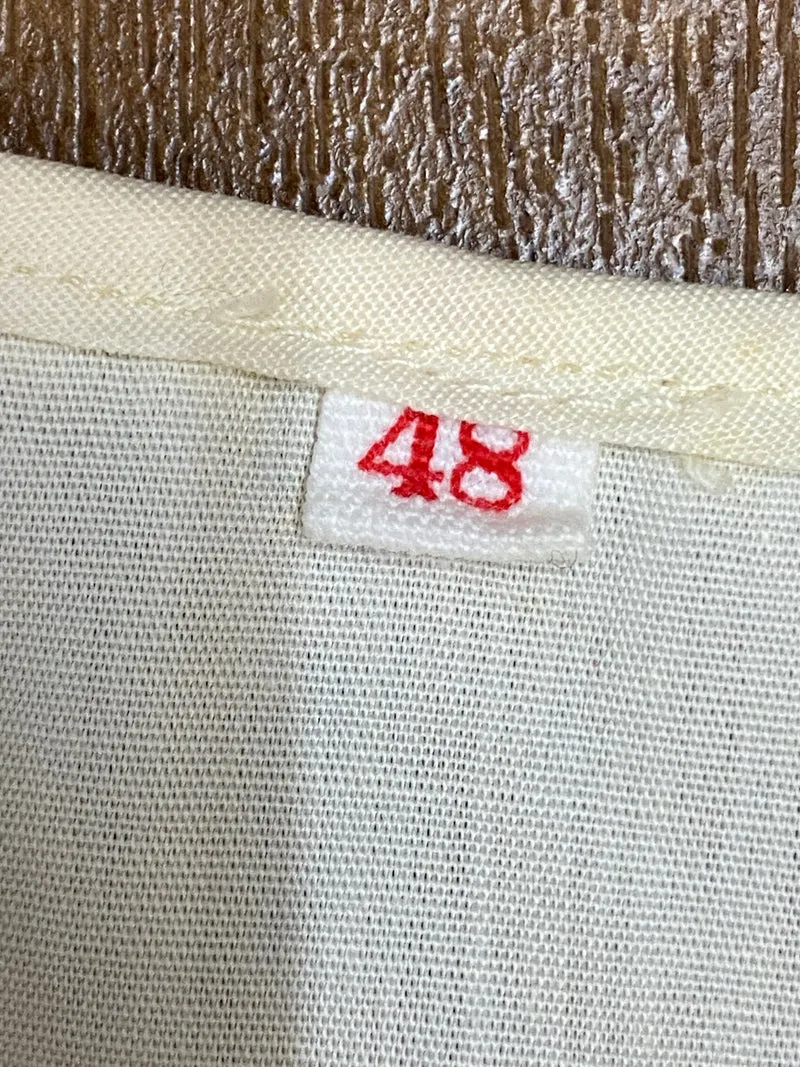 Vintage Dirndlbluse creme - Gr.48