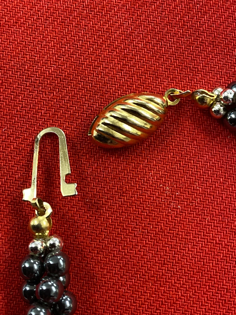 Vintage Perlenkette mit Wechselverschluss