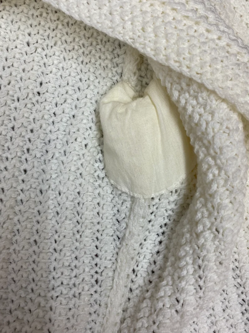 Vintage Strickjacke creme - Gr.38