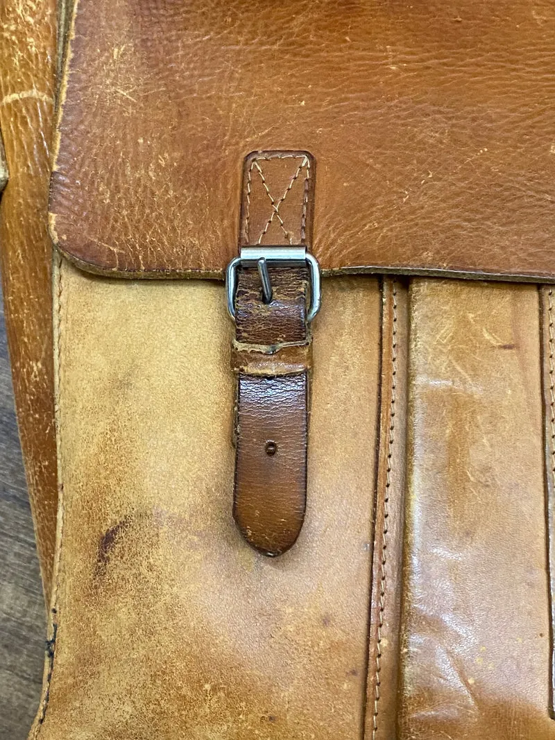 Ledertasche Vintage, Schulranzen