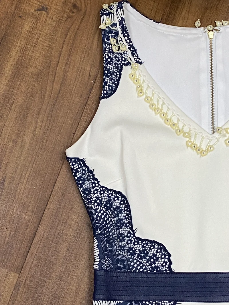 Fransenkleid Gr. 34 im 20er Jahre Stil, 3-teilig