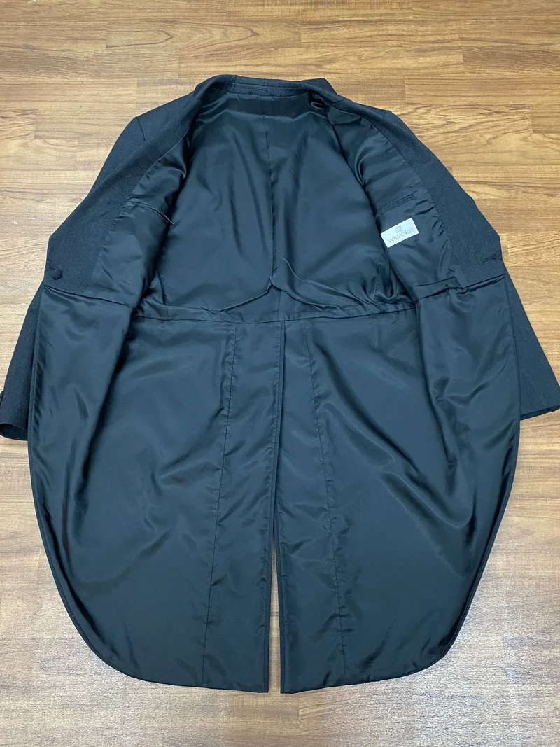 Vintage Cut Jacke antrazit Gr.98