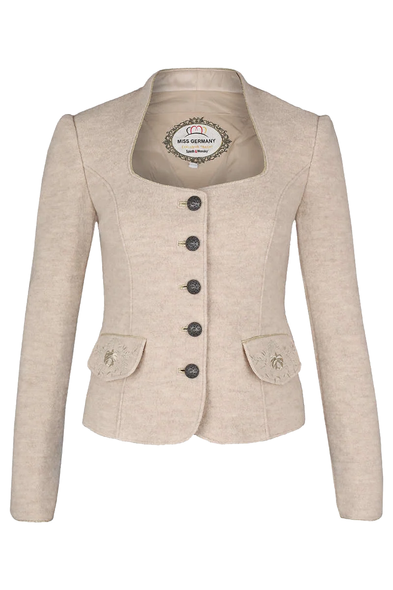 Miss Germany exklusive Trachtenkollektion - Walkjacke