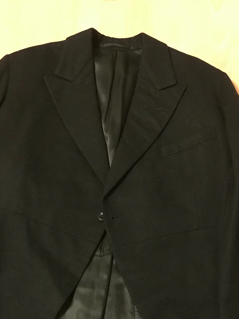 Antiker Cutaway Herren Schwarz Gr. 26 – 20er Jahre Stil