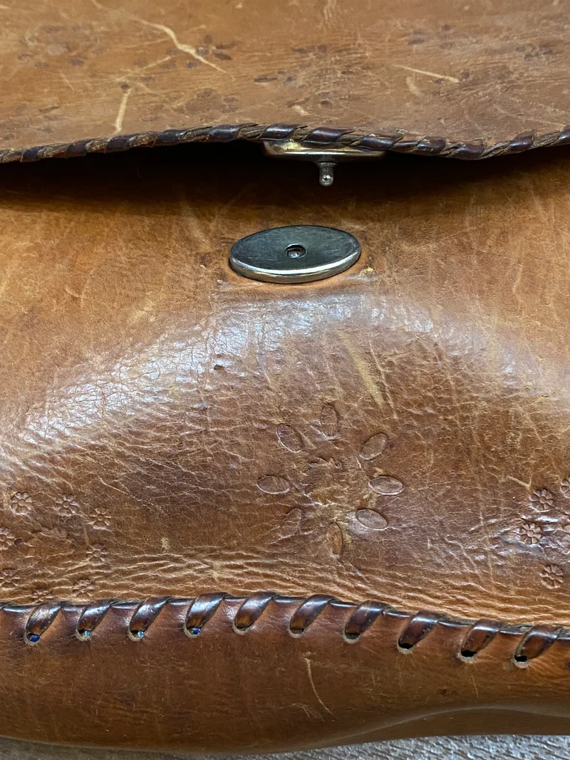 Boho Ledertasche Handtasche Vintage Umhängetasche
