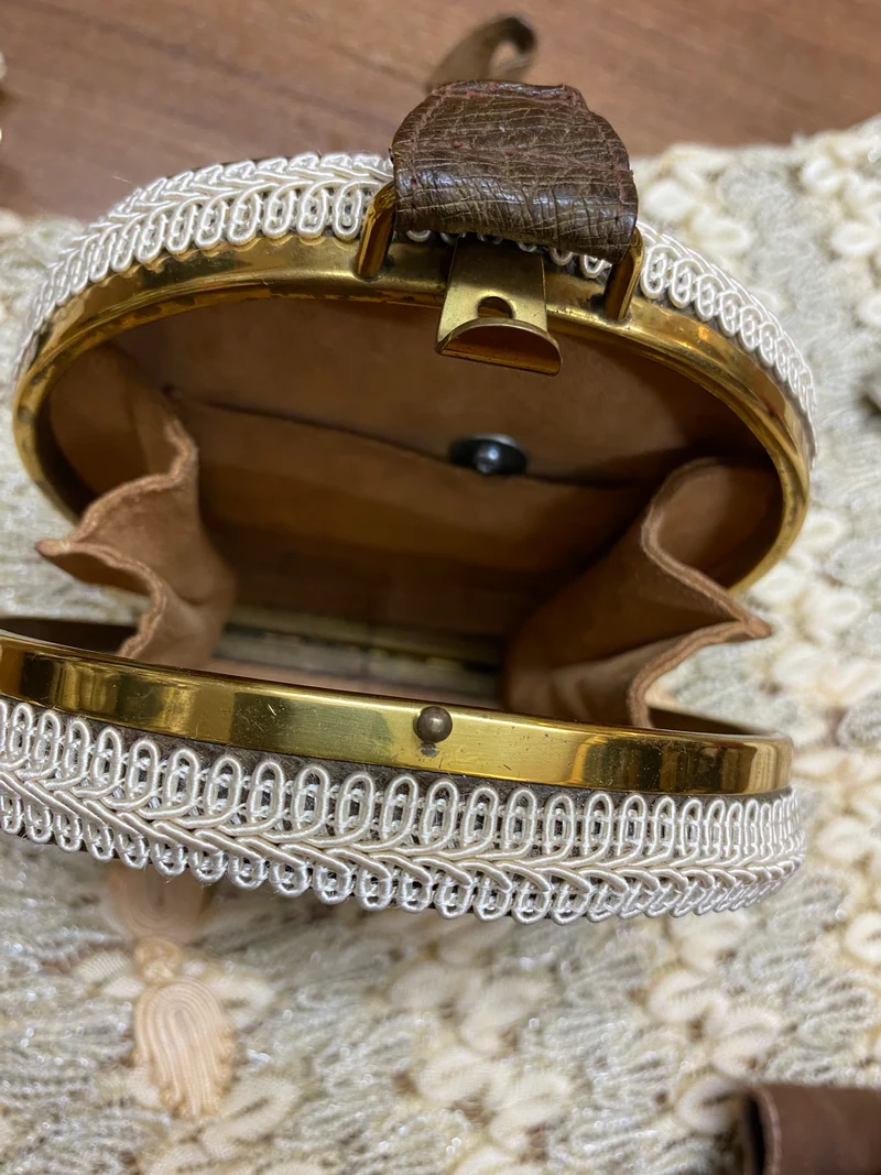 Steampunk Damen Outfit Gr. 36 in Braun-Beige