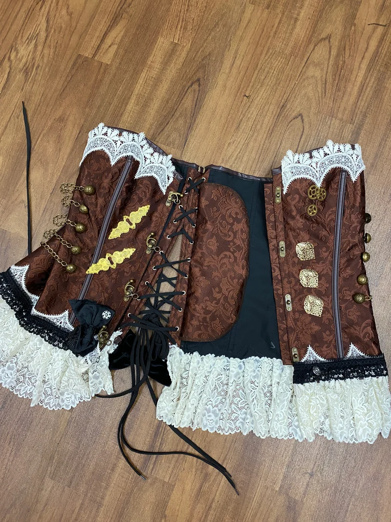 Steampunk Kleid Unikat – Gr. 50