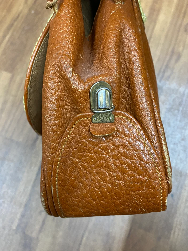 Vintage Ledertasche Steampunk Unikat