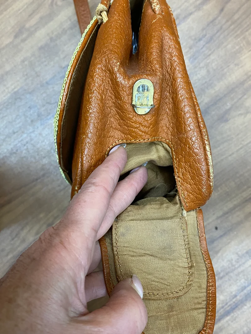 Vintage Ledertasche Steampunk Unikat