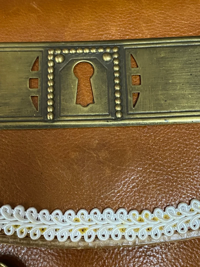 Steampunk-Vintage Handtasche Echtleder